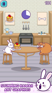 اسکرین شات بازی Bunny vs Kitty Pancake:Kawaii 4