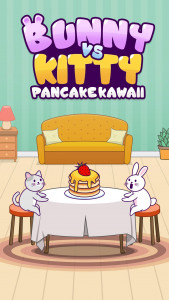 اسکرین شات بازی Bunny vs Kitty Pancake:Kawaii 1