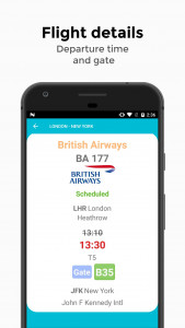 اسکرین شات 3 برنامه Flight Board