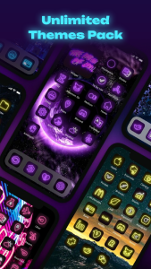 اسکرین شات 2 برنامه Themes: Icon Changer & Widgets