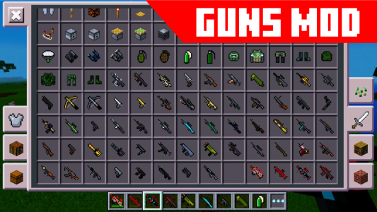 اسکرین شات 3 برنامه Gun mods
