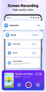 اسکرین شات 5 برنامه Assistive Touch for Android
