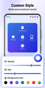 اسکرین شات 6 برنامه Assistive Touch for Android