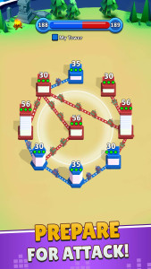 اسکرین شات 2 بازی Tower Takeover: Conquer Castle