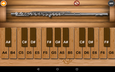 اسکرین شات بازی Professional Flute 1