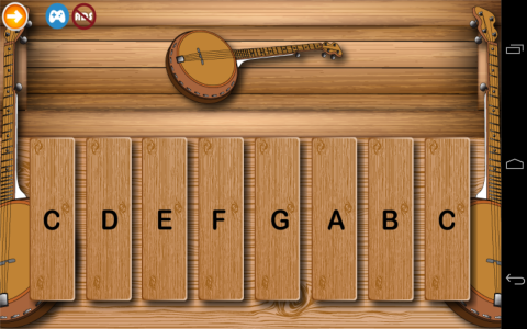 اسکرین شات 1 بازی Toddlers Banjo