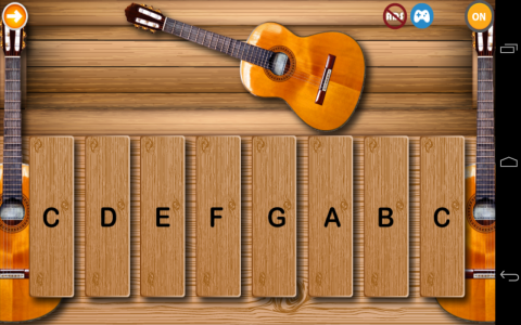 اسکرین شات 1 بازی Little Guitar