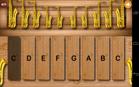 اسکرین شات 2 بازی Toddlers Saxophone