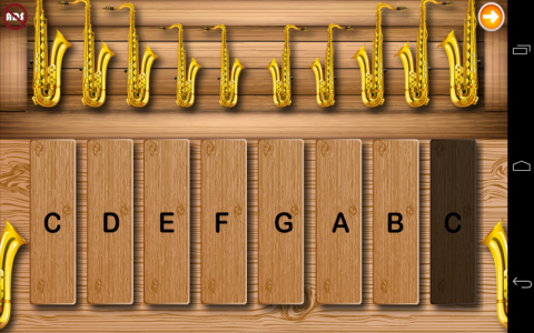 اسکرین شات 7 بازی Toddlers Saxophone