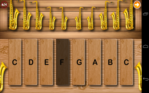 اسکرین شات 4 بازی Toddlers Saxophone