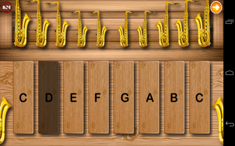 اسکرین شات 6 بازی Toddlers Saxophone