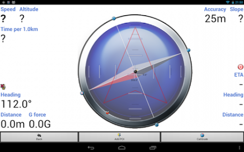 اسکرین شات برنامه Compass: GPS, Search, Navigate 6