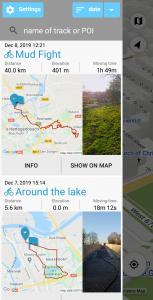 اسکرین شات برنامه TrackyTry, Off-road GPS navigation 4