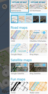 اسکرین شات برنامه TrackyTry, Off-road GPS navigation 2