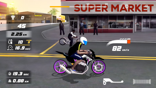 اسکرین شات 4 بازی Traffic Bike 3D: City Tour