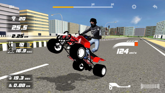 اسکرین شات 7 بازی Traffic Bike 3D: City Tour