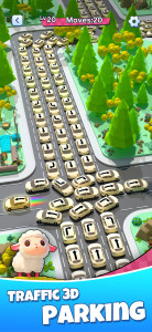 اسکرین شات 1 بازی Traffic 3D Parking: Escape Jam