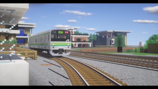 اسکرین شات برنامه Train mod for minecraft 2