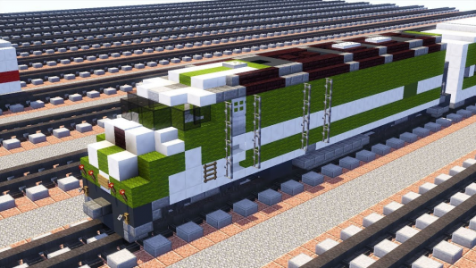 اسکرین شات برنامه Train mod for minecraft 1