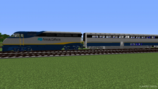 اسکرین شات برنامه Train mod for minecraft 4