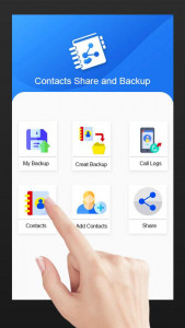 اسکرین شات برنامه Easy Contacts Backup and share 6