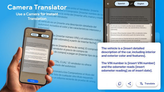 اسکرین شات برنامه Language Translator: Translate 3