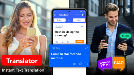 اسکرین شات 2 برنامه Go Translate All Language App