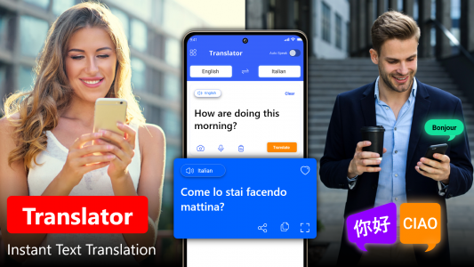 اسکرین شات برنامه Go Translate All Language App 2