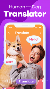 اسکرین شات برنامه Human to Dog Translator 1