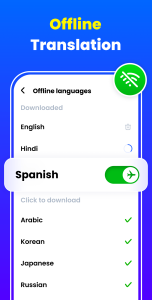 اسکرین شات 5 برنامه Translate - Translator App