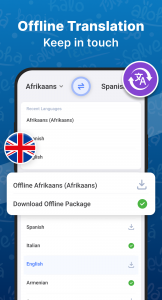 اسکرین شات 6 برنامه Translate- Language Translator