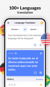 اسکرین شات برنامه Translate- Language Translator 1