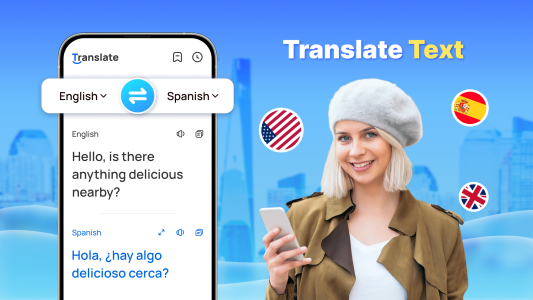 اسکرین شات 2 برنامه Translate - Translator