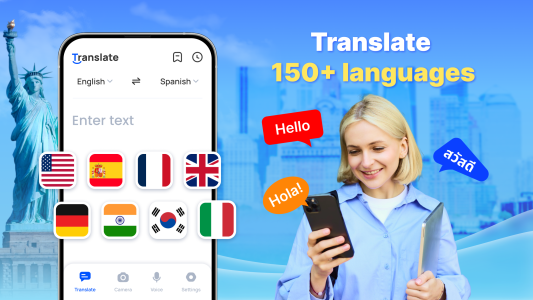 اسکرین شات 1 برنامه Translate - Translator