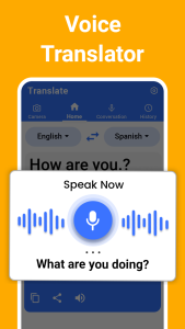 اسکرین شات 2 برنامه Translate Language Translator