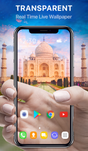 اسکرین شات برنامه Transparent Wallpaper & Camera 2