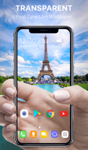 اسکرین شات برنامه Transparent Wallpaper & Camera 3