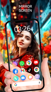 اسکرین شات 6 برنامه Transparent - Live Wallpapers