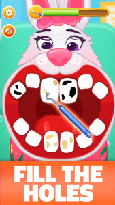 اسکرین شات بازی Zoo Dentist: Kids Doctor Games 1