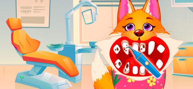 اسکرین شات بازی Zoo Dentist: Kids Doctor Games 8
