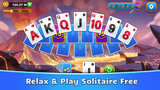 اسکرین شات بازی TriPeaks Solitaire Card Games 2
