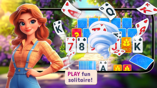 اسکرین شات 6 بازی Solitaire TriPeaks Farm