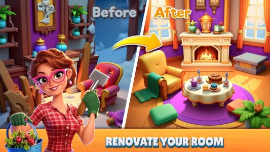 اسکرین شات 2 بازی Solitaire TriPeaks Farm