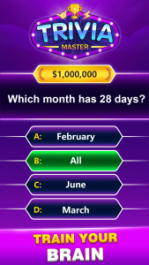 اسکرین شات 1 بازی Trivia Master - Word Quiz Game
