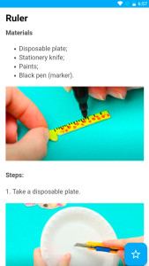 اسکرین شات 3 برنامه DIY mini school supplies