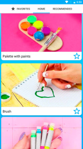 اسکرین شات 4 برنامه DIY mini school supplies
