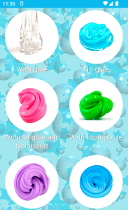 اسکرین شات 1 برنامه How to make crystal slime