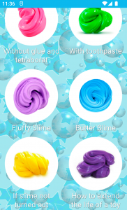 اسکرین شات 2 برنامه How to make crystal slime