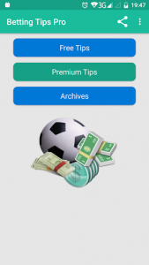 اسکرین شات برنامه Free Soccer Tips (Predictions) 1