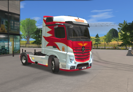 اسکرین شات 2 برنامه Skins Truck Simulator - TSU